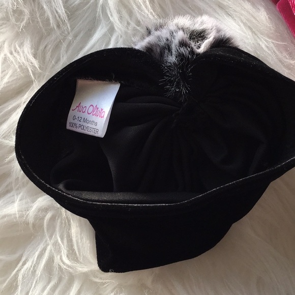 Pom Baby Turban Set - Picture 5 of 7